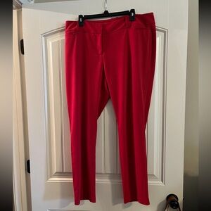 Limited red dress pants.Size 16.